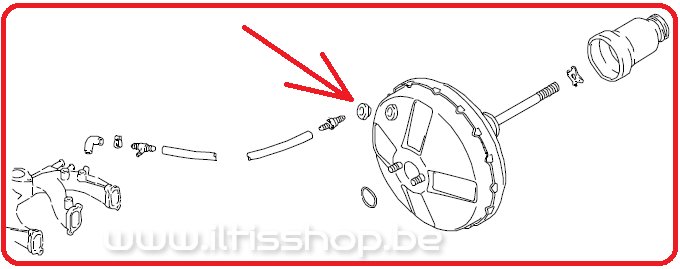 tekening-rubber-vacuumslang-rembooster-watermerk
