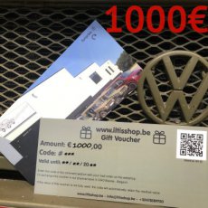 A0782-1000-K3-7 Cadeaubon iltisshop - 1000€.