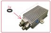 A0833-K5-3 Dichting stekker transistorblok (RONDE VERSIE) - nieuw.